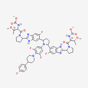 molecular formula C57H65F5N10O8 B12514523 Abt-530; abt530; abt 530 