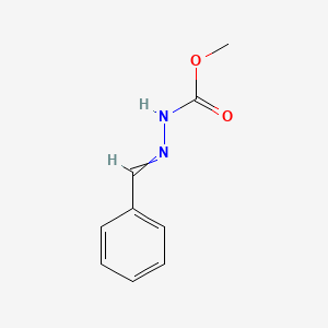 molecular formula C9H10N2O2 B12514772 N'-(phenylmethylidene)methoxycarbohydrazide 