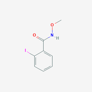 molecular formula C8H8INO2 B12514834 2-iodo-N-methoxybenzamide 