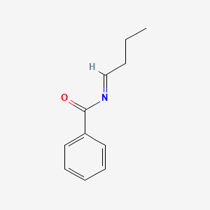 molecular formula C11H13NO B12514901 N-[(1E)-Butylidene]benzamide CAS No. 706754-29-2