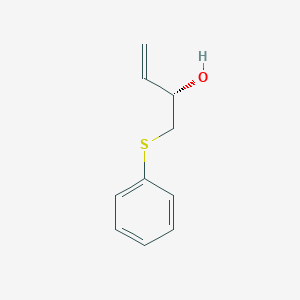 molecular formula C10H12OS B12514923 (2S)-1-(Phenylsulfanyl)but-3-en-2-ol CAS No. 783322-43-0
