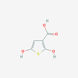 molecular formula C5H4O4S B12515033 2,5-Dihydroxythiophene-3-carboxylic acid CAS No. 733725-57-0