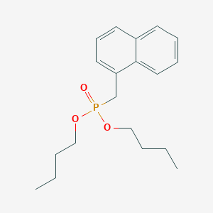 molecular formula C19H27O3P B12515042 Dibutyl [(naphthalen-1-yl)methyl]phosphonate CAS No. 675593-11-0