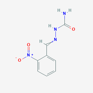 molecular formula C8H8N4O3 B12515169 [(2-Nitrophenyl)methylidene]aminourea 