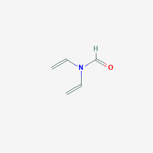 molecular formula C5H7NO B12515175 N,N-Diethenylformamide CAS No. 681214-58-4