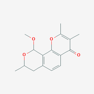 molecular formula C16H18O4 B1251525 Aspergione A 