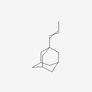 molecular formula C13H20 B12515320 trans-1-(1-Adamantyl)propene 