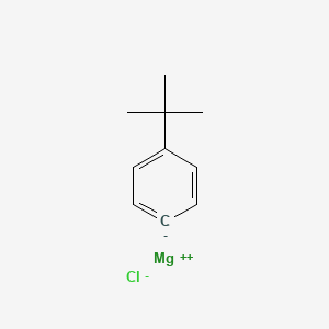 molecular formula C10H13ClMg B12515329 magnesium;tert-butylbenzene;chloride CAS No. 686774-01-6