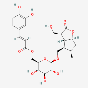 Gelsemiol-6'-trans-caffeoyl-1-glucoside
