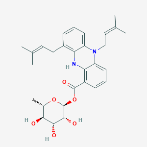 molecular formula C29H36N2O6 B1251540 Aestivophoenin C 