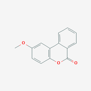 molecular formula C14H10O3 B12515443 2-Methoxy-6H-benzo[c]chromen-6-one 