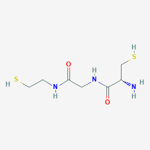 molecular formula C7H15N3O2S2 B12515559 L-Cysteinyl-N-(2-sulfanylethyl)glycinamide CAS No. 695196-86-2