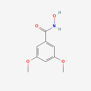 molecular formula C9H11NO4 B12515977 N-hydroxy-3,5-dimethoxybenzamide CAS No. 710311-79-8