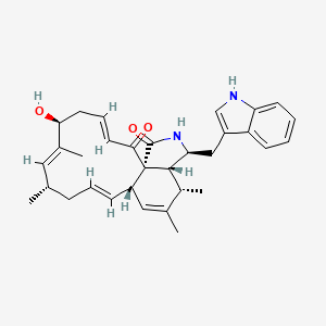 molecular formula C32H38N2O3 B1251599 chaetoglobosin T 