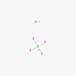 molecular formula BF4H+2 B12516012 Hydrogen tetrafluoroboranium 