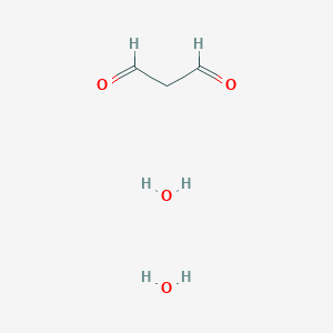 molecular formula C3H8O4 B12516027 Propanedial--water (1/2) CAS No. 688358-20-5