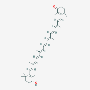molecular formula C40H54O2 B1251606 4'-Hydroxyechinenone 