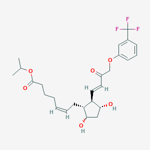 molecular formula C26H33F3O6 B125161 15-Keto Travoprost CAS No. 404830-45-1