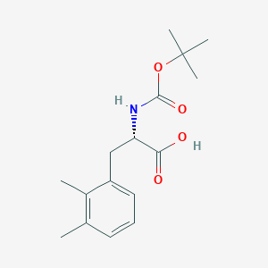 molecular formula C16H23NO4 B12516128 Boc-2,3-Dimethyl-L-Phenylalanine 