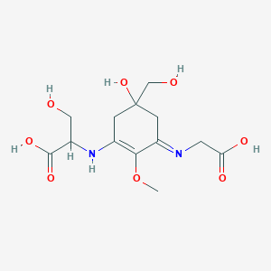 molecular formula C13H20N2O8 B1251615 Shinorine 