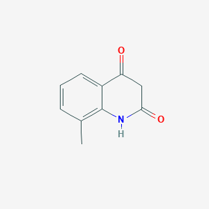 molecular formula C10H9NO2 B12516166 8-Methylquinoline-2,4(1H,3H)-dione 