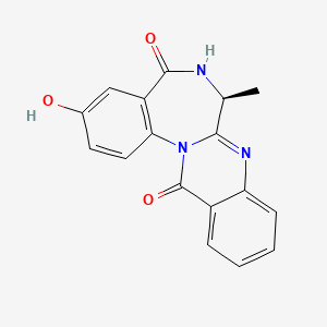 molecular formula C17H13N3O3 B1251618 Circumdatin C 