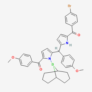 molecular formula C39H38BBrN2O4 B12516229 Agn-PC-006HC9 CAS No. 816454-94-1