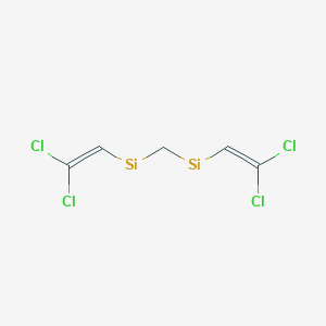 molecular formula C5H4Cl4Si2 B12516249 CID 78064317 