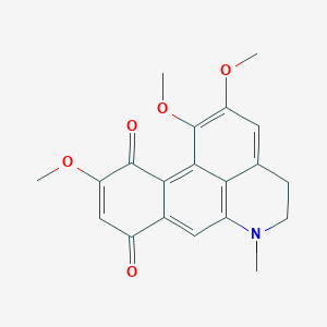 molecular formula C20H19NO5 B1251626 Isocorydione 