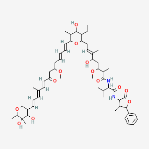 molecular formula C58H86N2O13 B1251630 Cymbimicin B 