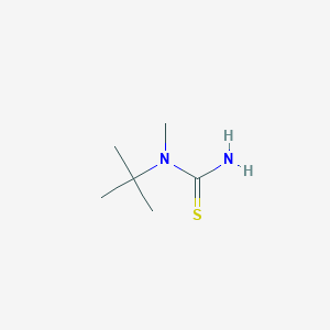 molecular formula C6H14N2S B12516300 N-tert-Butyl-N-methylthiourea CAS No. 731742-74-8