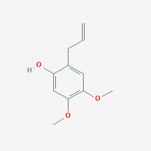 molecular formula C11H14O3 B1251633 2-Allyl-4,5-dimethoxyphenol CAS No. 59893-87-7