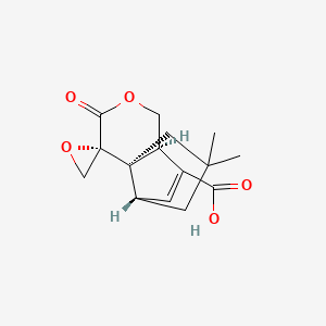 molecular formula C15H18O5 B1251636 Pentalenolactone F 