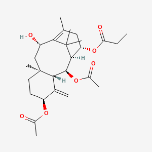 molecular formula C27H40O7 B1251637 Hongdoushan B 