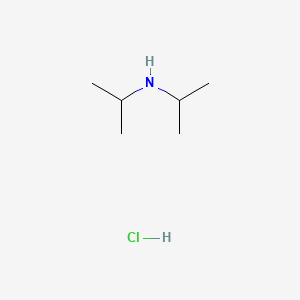 molecular formula C6H16ClN B1251645 Diisopropylamine hydrochloride CAS No. 819-79-4