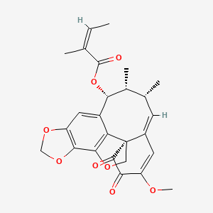 molecular formula C26H26O8 B1251658 Interiotherin D 