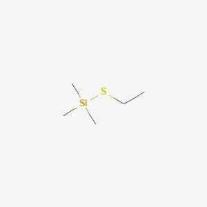 molecular formula C5H14SSi B125166 (Ethylthio)trimethylsilane CAS No. 5573-62-6