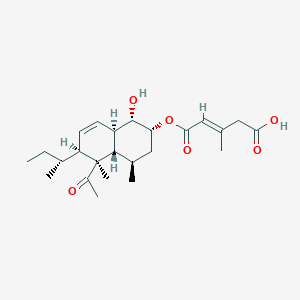 molecular formula C24H36O6 B1251660 Deoxynortrichoharzin 