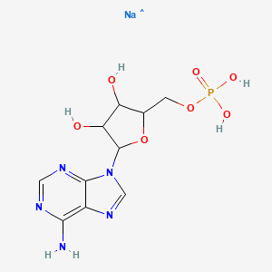 molecular formula C10H14N5NaO7P B12516625 Adenosine monophosphate sodium 