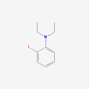 molecular formula C10H14IN B12516657 N,N-diethyl-2-iodoaniline 