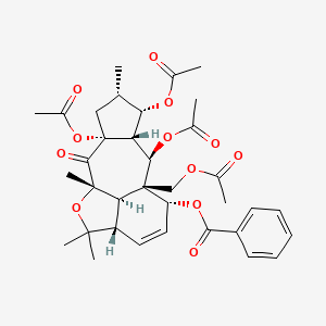 3,5,15,17-O-Tetraacetyl-7-O-benzoylcheiradone