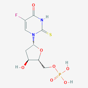 molecular formula C9H12FN2O7PS B125167 5-Fluoro-2-thio-2'-deoxyuridylate CAS No. 151134-50-8