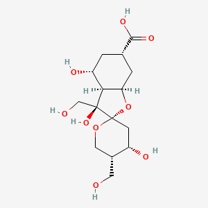 molecular formula C15H24O9 B1251673 Phyllaemblic acid B 