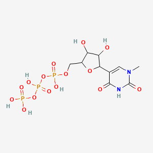 molecular formula C10H17N2O15P3 B12516771 N1-Methylpseudouridine 5'-Triphosphate Sodium Salt (ca. 100mM in Water) 