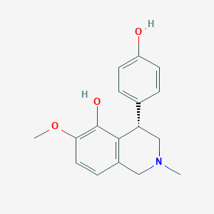 molecular formula C17H19NO3 B1251679 Latifine 