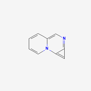 molecular formula C9H6N2 B12516819 Cyclopropa[E]pyrido[1,2-A]pyrazine CAS No. 675843-18-2