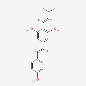 molecular formula C19H20O3 B1251685 Arachidin-3 