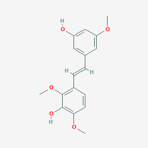 molecular formula C17H18O5 B1251689 Phoyunbene A 