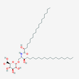 molecular formula C45H87NO10 B1251692 α-葡萄糖醛酸神经酰胺 