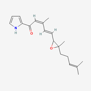 molecular formula C19H25NO2 B1251694 Glaciapyrrole C 